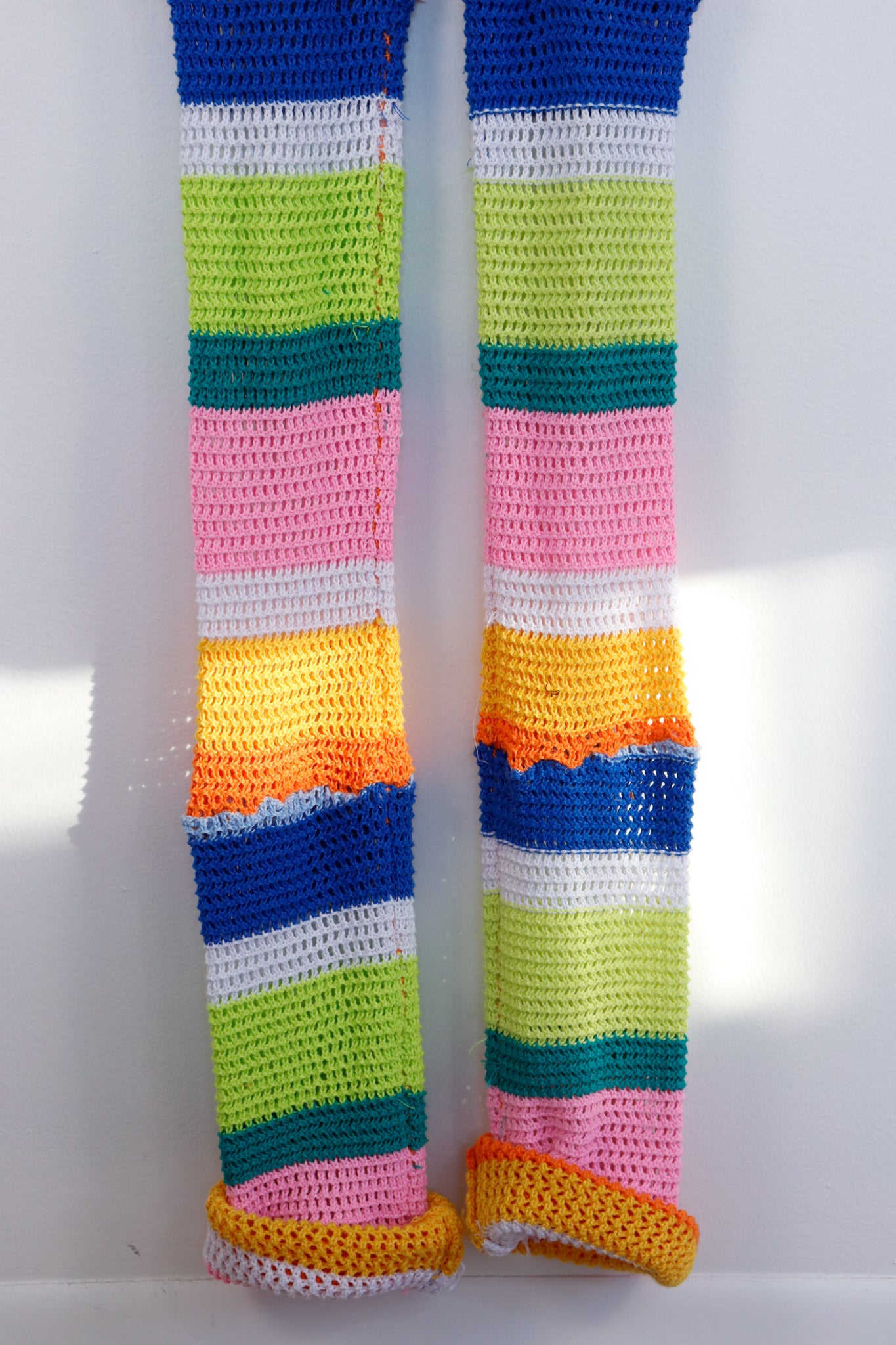 Multi-Coloured Knit Leggings Style 23SWKK07/9019