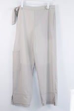 One-of-One Custom Silk Wide Leg Pant Sample (SS24) - X-LARGE