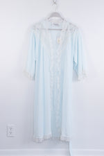 Vintage 1980s Christian Dior Lingerie night Robe w lace with Original tags tags - SMALL